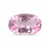 Natural Kunzite Certified 31.71 Carats Oval Fancy Cut | Lavender Pink Color | Flawless Clarity | October Birthstone Gemstone