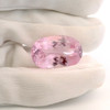 Natural Kunzite Certified 31.71 Carats Oval Fancy Cut | Lavender Pink Color | Flawless Clarity | October Birthstone Gemstone