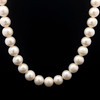 Freshwater Pearl 10mm Cream Round 17" Necklace Elegant Jewelry for Balance and Serenity