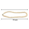 Natural Freshwater Pearl 10mm Cream Color Classic Pearl Necklace Jewelry