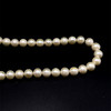 Natural Freshwater Pearl 10mm Cream Color Classic Pearl Necklace Jewelry