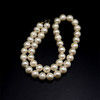 Natural Freshwater Pearl 10mm Cream Color Classic Pearl Necklace Jewelry