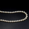 Natural Freshwater Pearl 7mm White Color Simple Elegant Necklace Jewelry