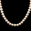 Natural Freshwater Pearl 7mm White Color Charming Necklace Jewelry