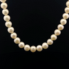 Freshwater Pearl Round 11mm Inner Peace Necklace Jewelry Cream Color Premium