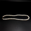 Natural Freshwater Pearl 10mm White Color Glossy Pearl Necklace Jewelry