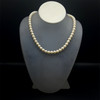 Natural Freshwater Pearl 7mm White Color Genuine Freshwater Pearl Necklace Jewelry