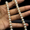Natural Freshwater Pearl 7mm White Color Elegant Charm Necklace Jewelry