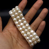 Bracelet Freshwater Pearl Cool White Button Shape Elegant June Birthstone Jewelry Balance Healing and Timeless Natural Beauty