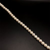 Freshwater Pearl Cream Color Ringed VVS1 Clarity 11mm 40 Pcs Strand Radiant Pearl for Serenity and Beauty