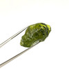 Natural Peridot Earth mined Rough Uncut 45.55 Carats Flawless Clarity Olive Green Color 27x15mm Raw Gemstone