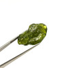 Natural Peridot Earth mined Rough Uncut 45.55 Carats Flawless Clarity Olive Green Color 27x15mm Raw Gemstone
