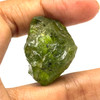 Natural Peridot Earth mined Rough Uncut 78.7 Carats Flawless Clarity Parrot Green Color 28x21mm Raw Gemstone