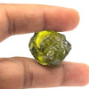 Natural Peridot Arizona Uncut Rough 49.37 Carats AAAAA Quality Earth Mined 22x19mm Finest Raw Gemstone August Birthstone