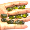 Natural Peridot Arizona Uncut Rough 157.31 Carats (11 Pcs) AAAAA Quality Earth Mined Finest Raw Gemstone August Birthstone