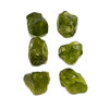 Natural Peridot Arizona Uncut Rough 55.7 Carats (6 Pcs) AAAAA Quality Earth Mined Finest Raw Gemstone August Birthstone