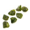 Peridot Natural Arizona Rough 7 Pcs 122.84 Carats Uncut AAAA Quality Rock Raw Gemstone Earth Mined August Birthstone