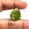 Peridot Natural Uncut Arizona Rough 29.5 Carats AAA Quality Raw Rock Gemstone 17x11mm August Birthstone Jewelry Making