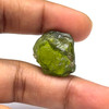 Peridot Natural Uncut Arizona aRough 31.25 Carats AAA Quality Raw Rock Gemstone 19x19mm August Birthstone Jewelry Making