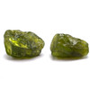 Peridot Natural Uncut Arizona Rough 2 PC pair 74.72 Carats AAA Quality Raw Rock Gemstone August Birthstone Jewelry Making