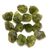 Peridot Natural Uncut Arizona Rough 14 Pcs 302.21 Carats AAA Quality Raw Rock Gemstone 16x14-14x11mm August Birthstone Jewelry Making