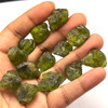 Peridot Natural Uncut Arizona Rough 14 Pcs 302.21 Carats AAA Quality Raw Rock Gemstone 16x14-14x11mm August Birthstone Jewelry Making