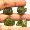Peridot Natural Uncut Arizona Rough 4 Pcs 123.13 Carats AAA Quality Raw Rock Gemstone 20x16-17x14mm August Birthstone Jewelry Making