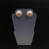 Freshwater Pearl Pink Button Stud Earrings for a Minimalist Chic Style