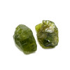 Natural Peridot Rough Arizona Mines 47.15 Carats 2 Pcs Uncut Olive Green Color Rock Raw Gemstone Pair Jewelry Making