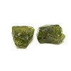 Natural Peridot Rough Arizona Mines 64.1 Carats 2 Pcs Uncut Raw Gemstone Pair 16x15-21x17mm Rock August Birthstone Activate Heart Chakra