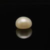 Freshwater Pearl 10.70mm Button/Rondelle Plain Smooth 1 Piece 6.43 Carats VVS2 Clarity Cream Color Drilled Pearly Luster Jewelry Making June Birthstone