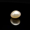 Freshwater Pearl 10.70mm Button/Rondelle Plain Smooth 1 Piece 6.01 Carats VVS1 Clarity Cream Color Drilled Pearly Luster Jewelry Making June Birthstone