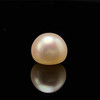Freshwater Pearl 10.80mm Button/Rondelle Plain Smooth 1 Piece 7.78 Carats Flawless Clarity Light Pink Color Drilled Pearly Luster Jewelry Making June Birthstone