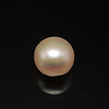 Freshwater Pearl 10.20mm Button/Rondelle Plain Smooth 1 Piece 6.27 Carats VS Clarity Pink Color Drilled Pearly Luster Jewelry Making June Birthstone