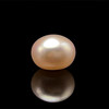 Freshwater Pearl 9.80mm Button/Rondelle Plain Smooth 1 Piece 5.32 Carats VS Clarity Light Pink Color Drilled Pearly Luster Jewelry Making June Birthstone