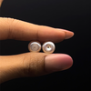 Fresh Water Pearl 9.90 mm Button/Rondelle Plain Cut Pink Color VS Clarity June Birthstone