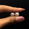 Fresh Water Pearl 9.90 mm Button/Rondelle Plain Cut Pink Color VS Clarity June Birthstone