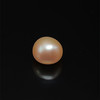 Fresh Water Pearl 10.0 mm Button/Rondelle Plain Cut VS Clarity Pink Color June Birthstone