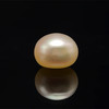 Freshwater Pearl 10.30mm Button/Rondelle Plain Smooth Single Piece 5.96 Carats Flawless Clarity Cream Color Drilled Pearly Luster Jewelry Making June Birthstone