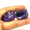 Natural Amethyst Africa Rough 146 Carats 2 Pcs Uncut Raw Gemstone Africa Mines Rock February Birthstone Enhancing Intuition