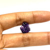Natural Amethyst Africa Rough 6 Carat Uncut Raw Gemstone Africa Mines 13x10mm Rock February Birthstone Supporting Emotional Healing