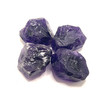 Natural Amethyst Africa Rough 505.5 Carats 4 Pcs Uncut Raw Gemstone Africa Mines Rock February Birthstone Energy Cleansing Stone