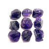 Natural Amethyst Africa Rough 404 Carats 9 Pcs Uncut Raw Gemstone Africa Mines Rock February Birthstone Strengthening Intuition