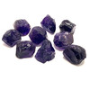 Natural Amethyst Africa Rough 404 Carats 9 Pcs Uncut Raw Gemstone Africa Mines Rock February Birthstone Strengthening Intuition