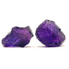 Natural Amethyst Africa Rough 154.5 Carats 2 Pcs Uncut Raw Gemstone Africa Mines Rock February Birthstone Manifestation Support