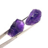 Natural Amethyst Africa Rough 154.5 Carats 2 Pcs Uncut Raw Gemstone Africa Mines Rock February Birthstone Manifestation Support