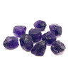 Natural Amethyst Africa Rough 488 Carats 9 Pcs Uncut Raw Gemstone Africa Mines Rock February Birthstone Aura Protection