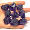 Natural Amethyst Africa Rough 488 Carats 9 Pcs Uncut Raw Gemstone Africa Mines Rock February Birthstone Aura Protection