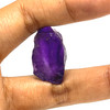 Natural Amethyst Africa Rough 33.5 Carat Uncut Raw Gemstone Africa Mines 25x15mm Rock February Birthstone Creativity Enhancer