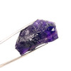 Natural Amethyst Africa Rough 184 Carat Uncut Raw Gemstone Africa Mines 50x25mm Rock February Birthstone Promoting Stillness